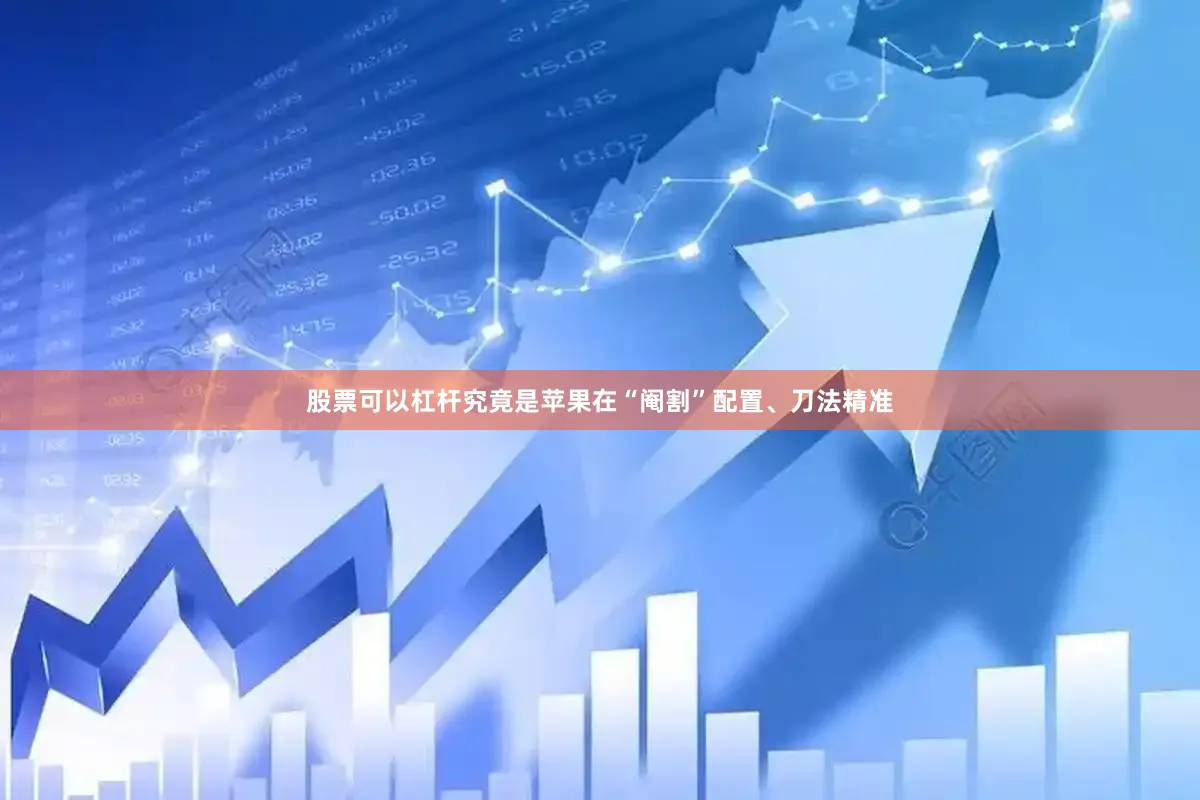 股票可以杠杆究竟是苹果在“阉割”配置、刀法精准